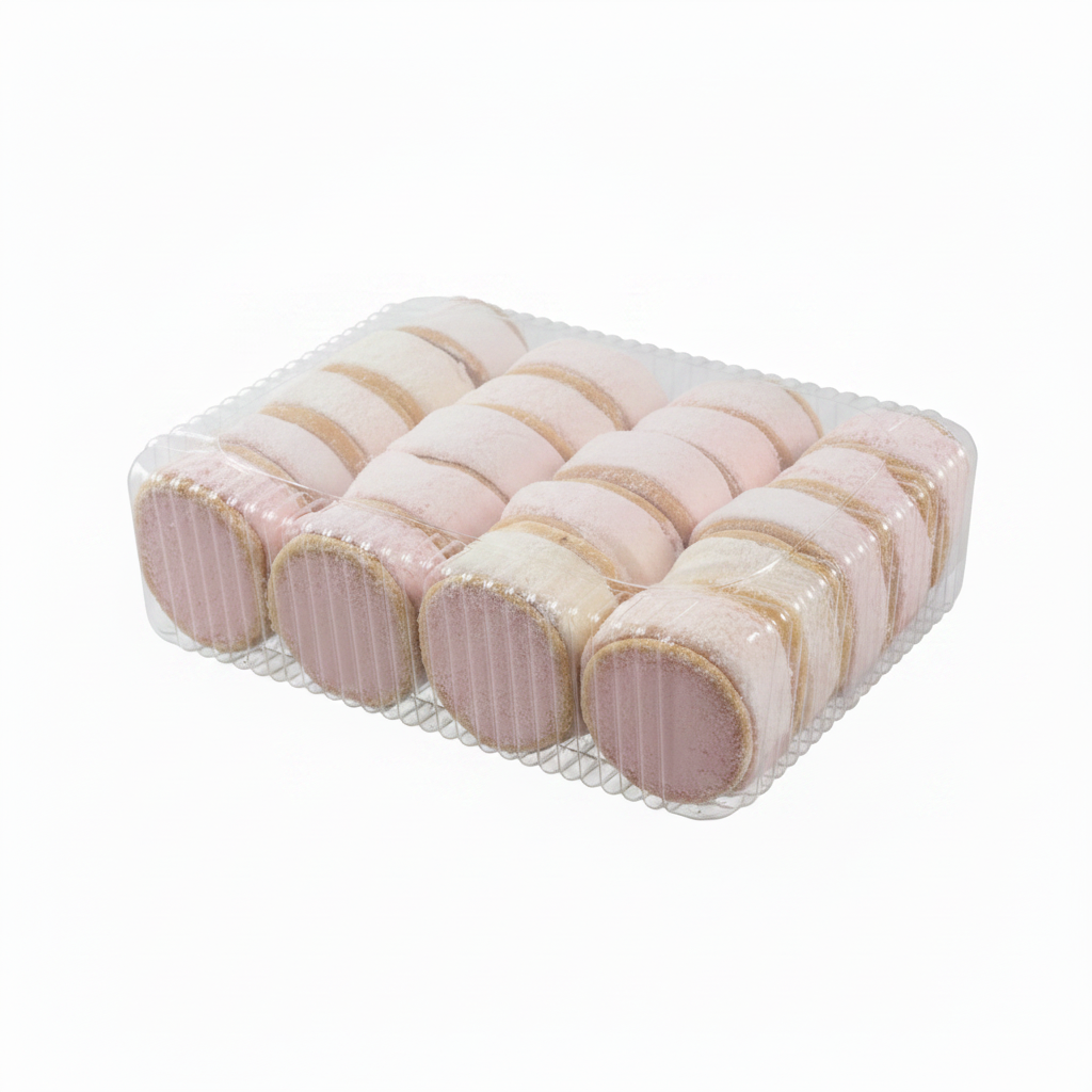 Malva con Galletas 40 unidades - fondo blanco
